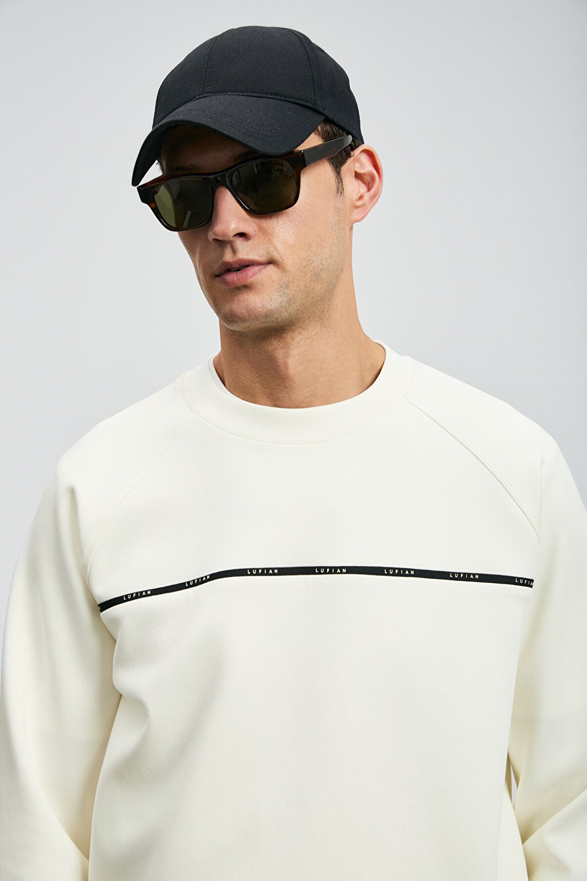 Cosmo Men's Sweatshirt Broken White