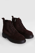 Marvın Men's Leather Boots Brown