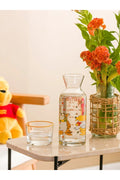 LCW HOME Winnie the Pooh Printed Glass Decanter with Cup Lid 700 Ml