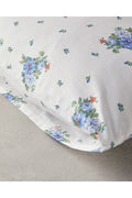 Fragrant Flowers 2 Piece Pillowcase Blue