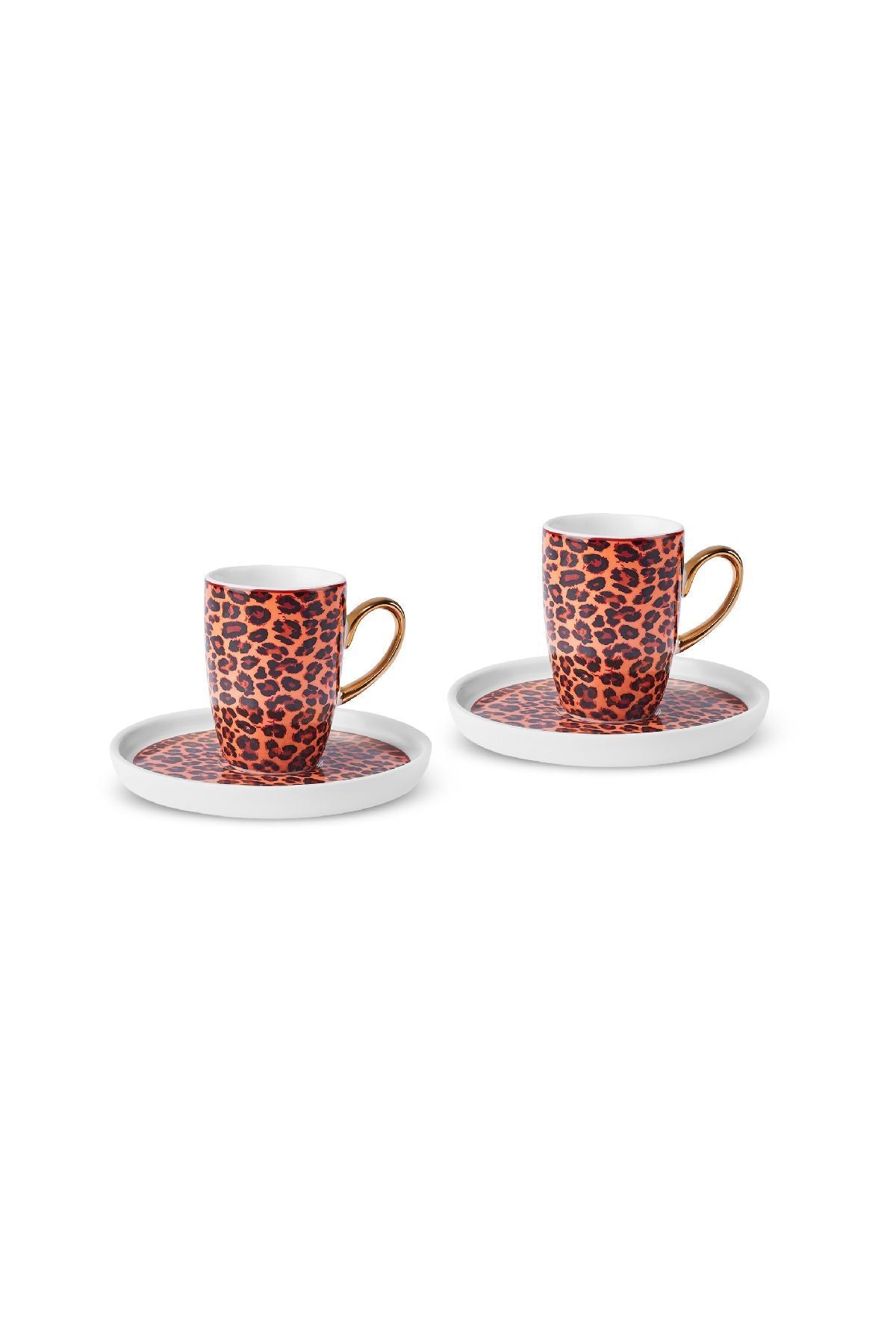 Leopard Coffee Cup for 2 Persons 100 ml