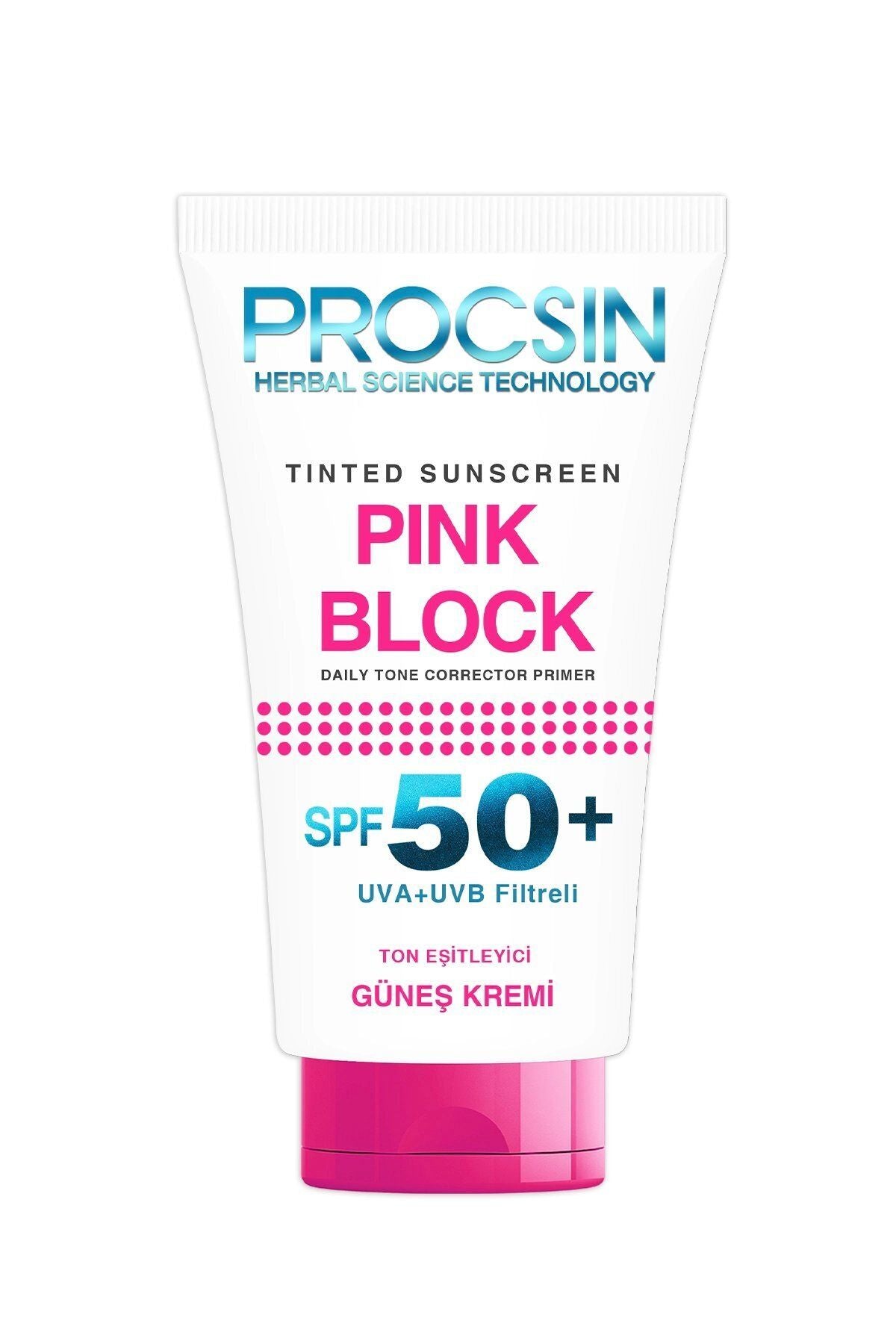 Pink Block Brightening And Tone Equalizer Spf50 Sunscreen 50 ml