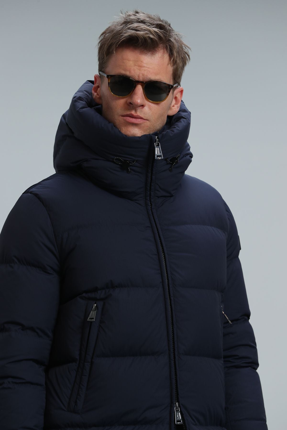 Tommy Goose Down Men's Coat Navy