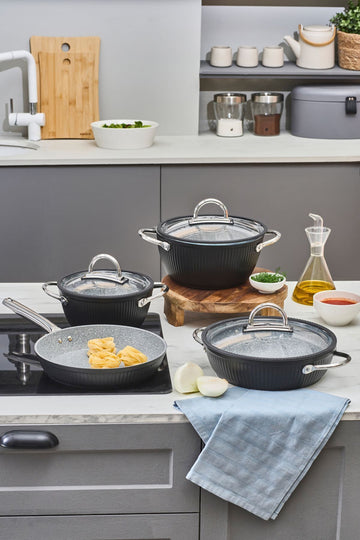 Biogranite Lopus 7 Piece Cookware Set