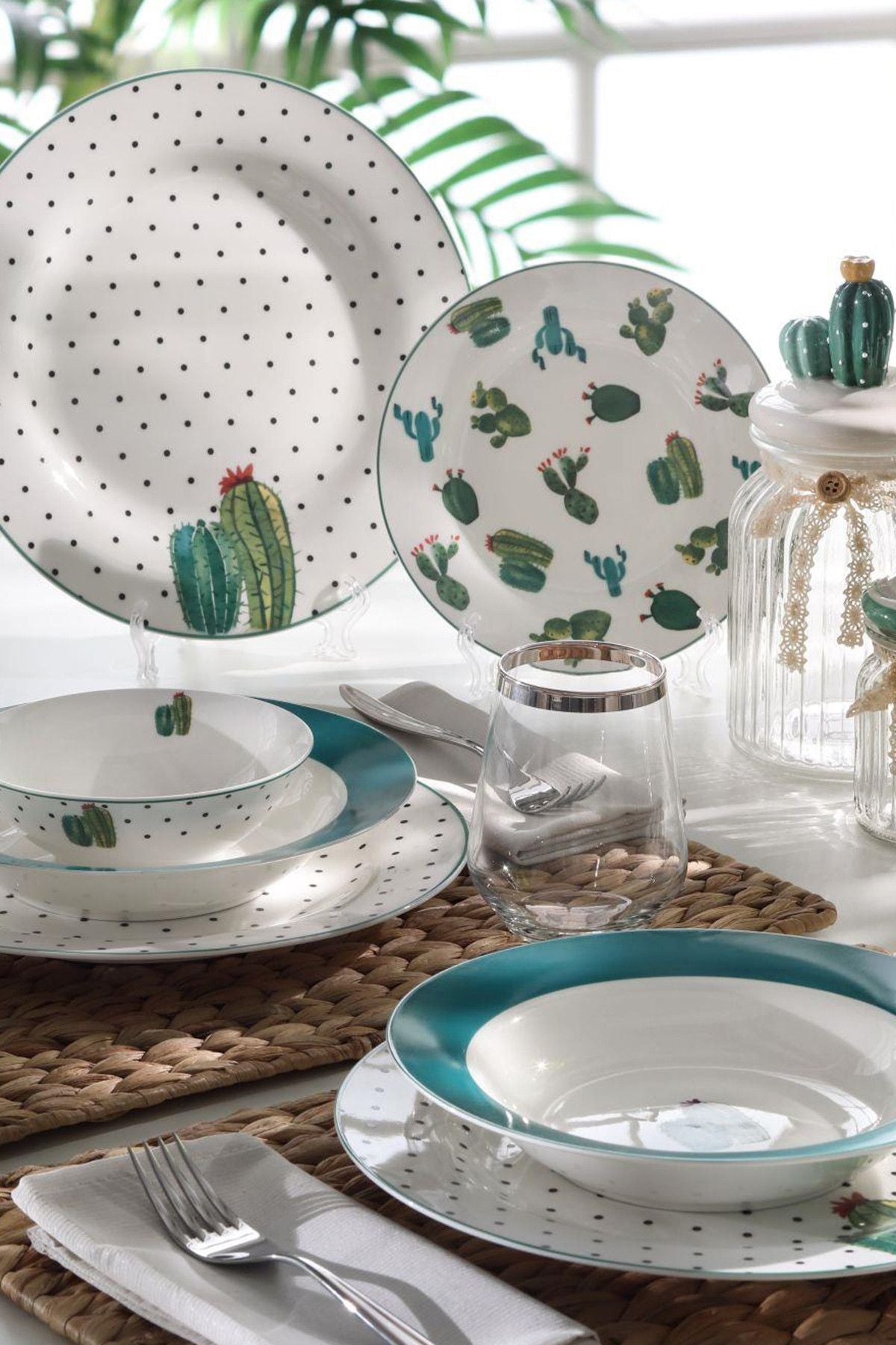 Cactus 24 Piece Dinner Set 71125943