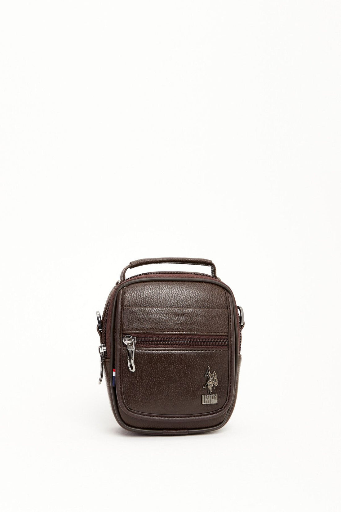 US Polo Assn 8416 Men Handbag shoulder bag BROWN