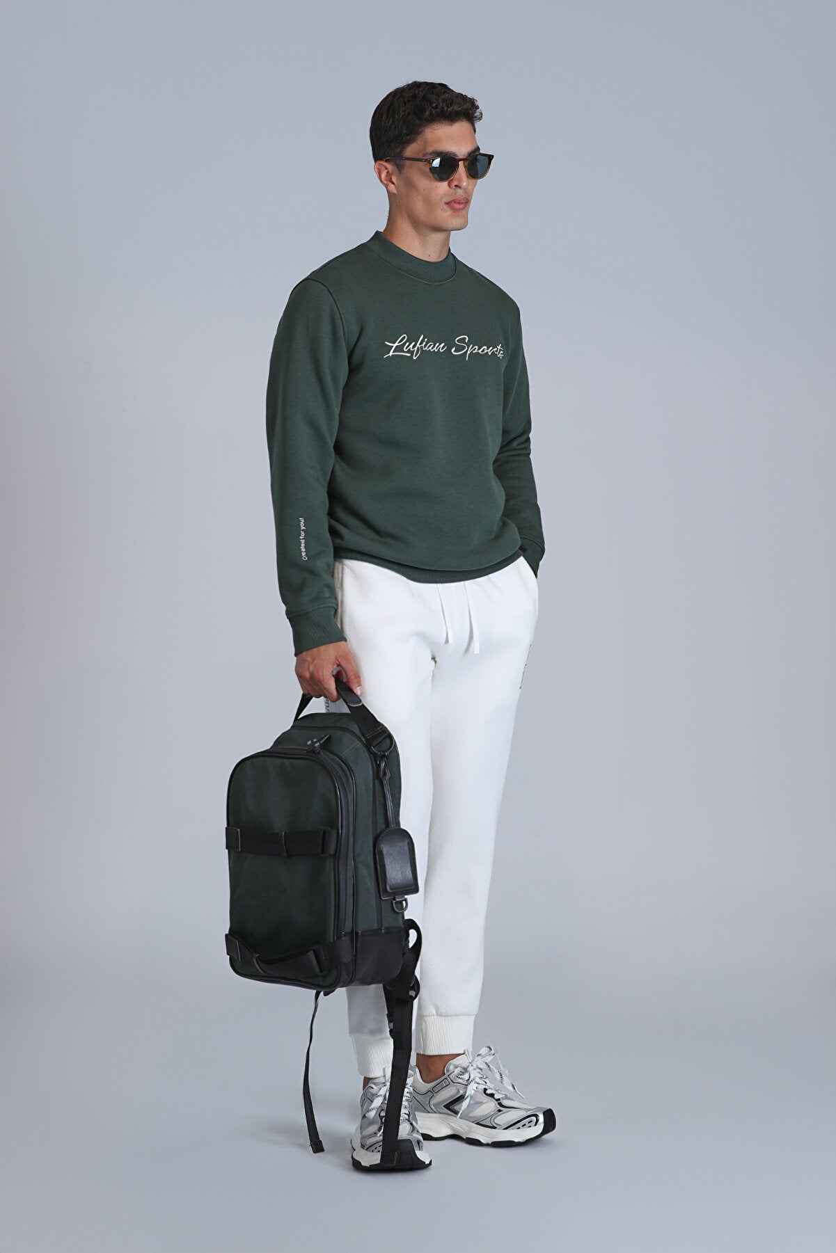 Loved Men's Sweatshirt Grass Green