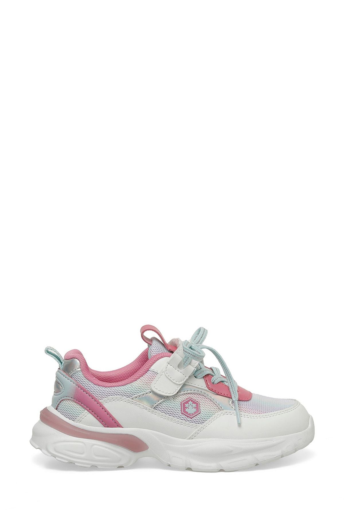 SHINEY 4FX White Girls' Running Shoes