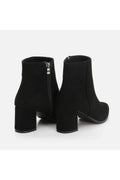 Black Women's Heeled Boots
