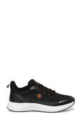 WILLY 4FX BLACK ORANGE COMFORT CASUAL ANATOMICAL SNEAKERS