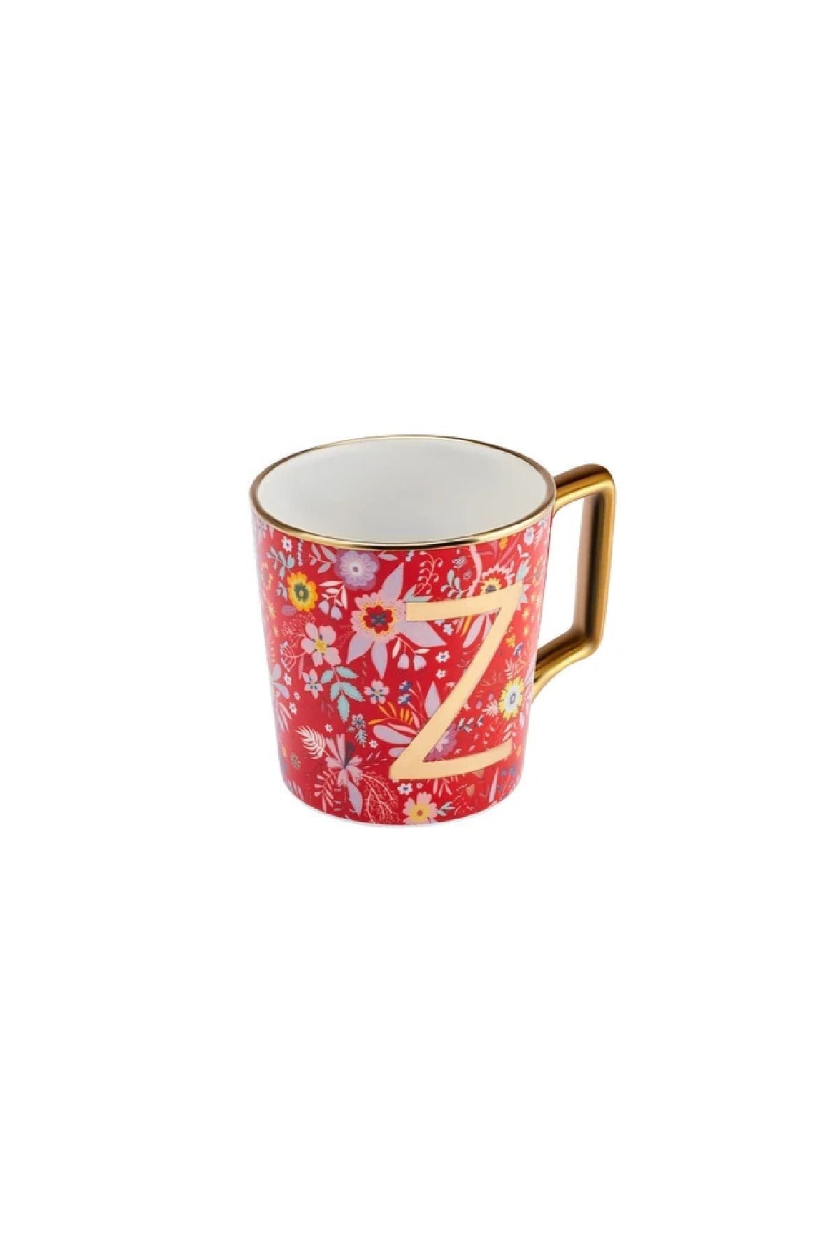 Flower Z Letter Mug 350 ml