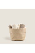 Grid Natural 6 Pcs Hand Towel Set Natural