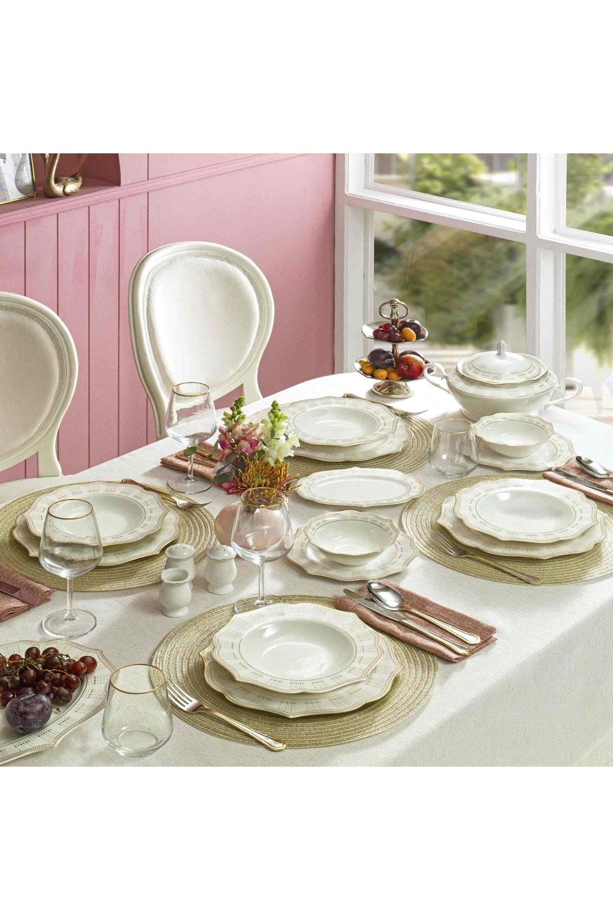 Adel 60 Piece Dinner Set