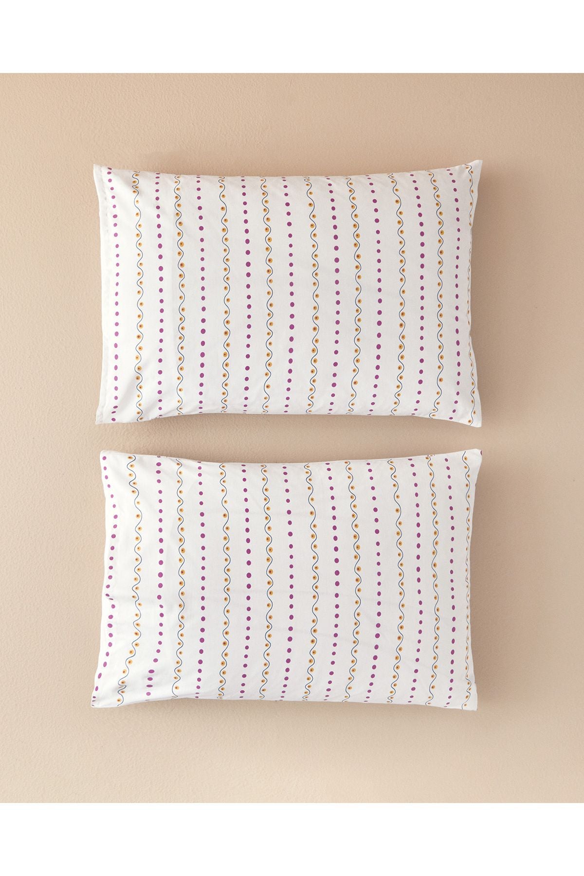 Folk Blossom 2 Piece Cushion Cover Fuchsia