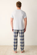 Coffee Multicolor Pants Pajama Set