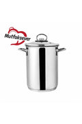 Kitchen Friendly Induction Bottom Steel Asparagus Pot