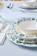 Derya 24 Pieces 6 Seater Porcelain Dinner Set