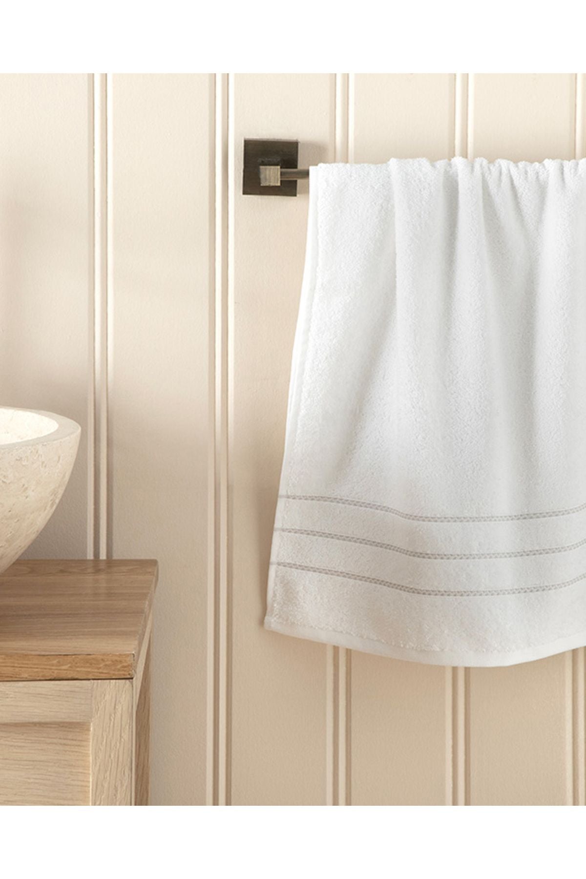 Soft Cotton Face Towel White