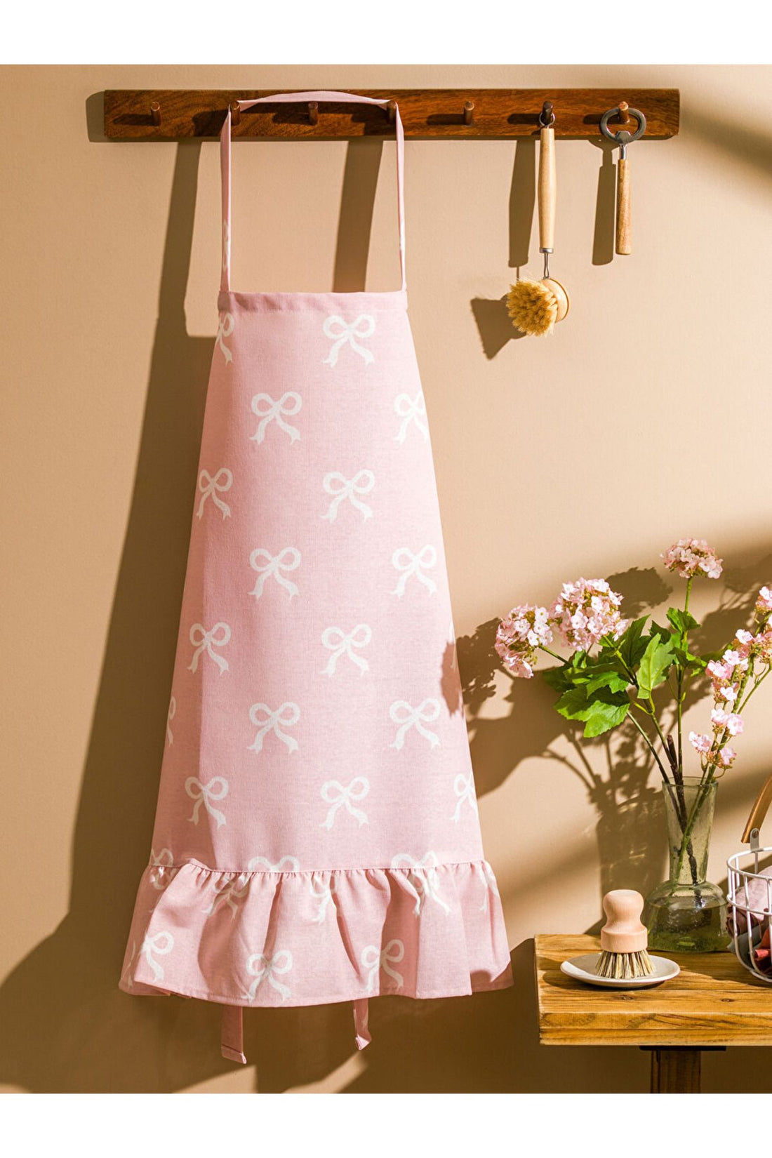 new collection Bow Printed Women's Kitchen Apron city
