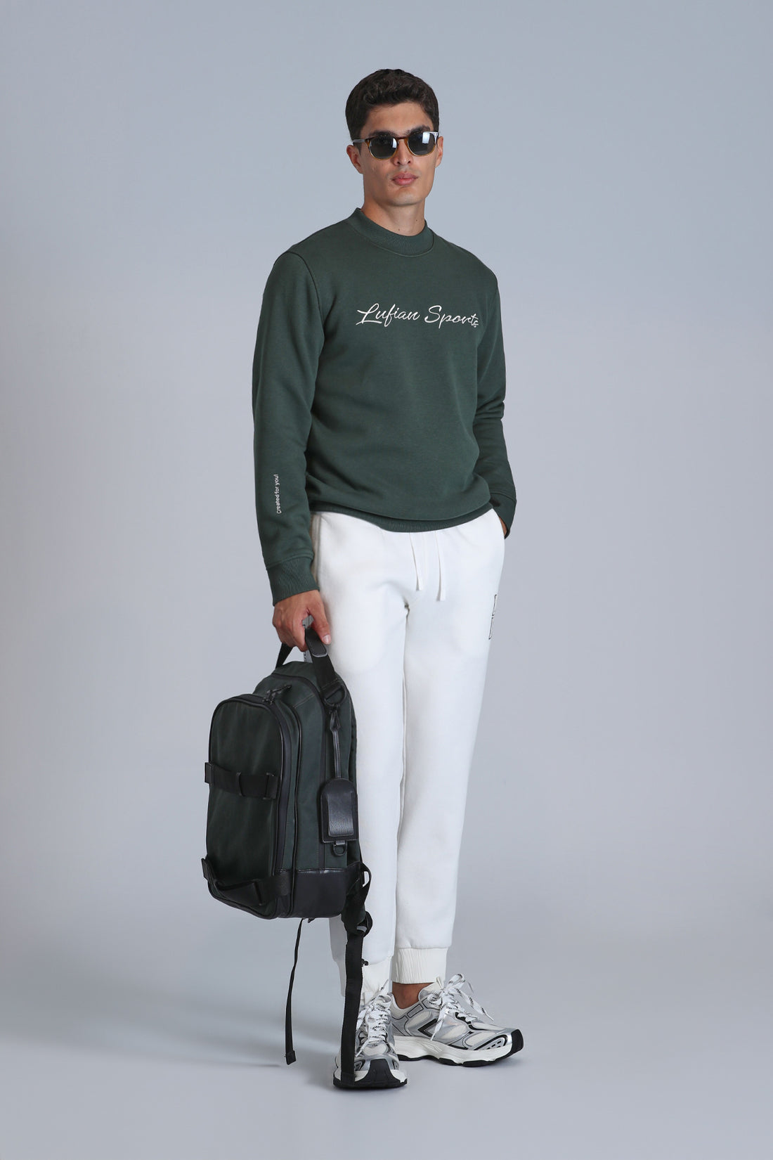 Loved Men's Sweatshirt Grass Green