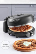 Gastro 10 in 1 Pizza Lahmacun and tandoor Bread Maker Biodiamond Matte Black