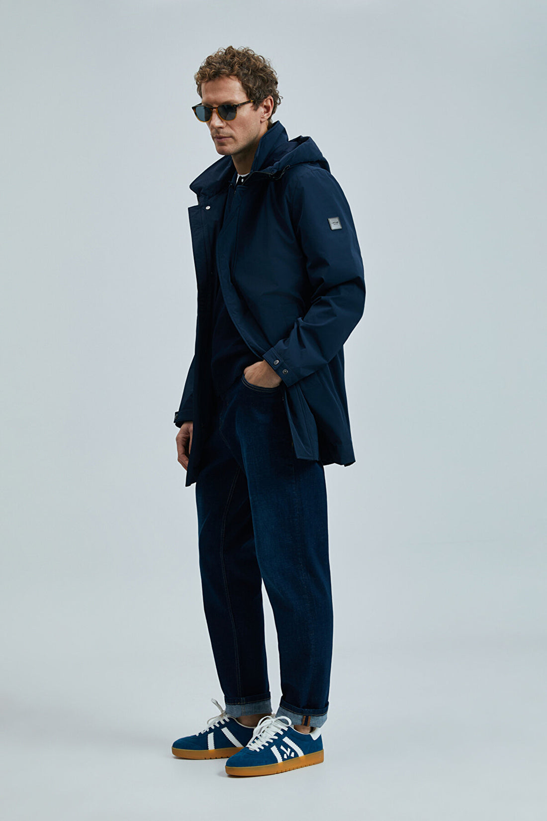 Peter Men's Coat Navy