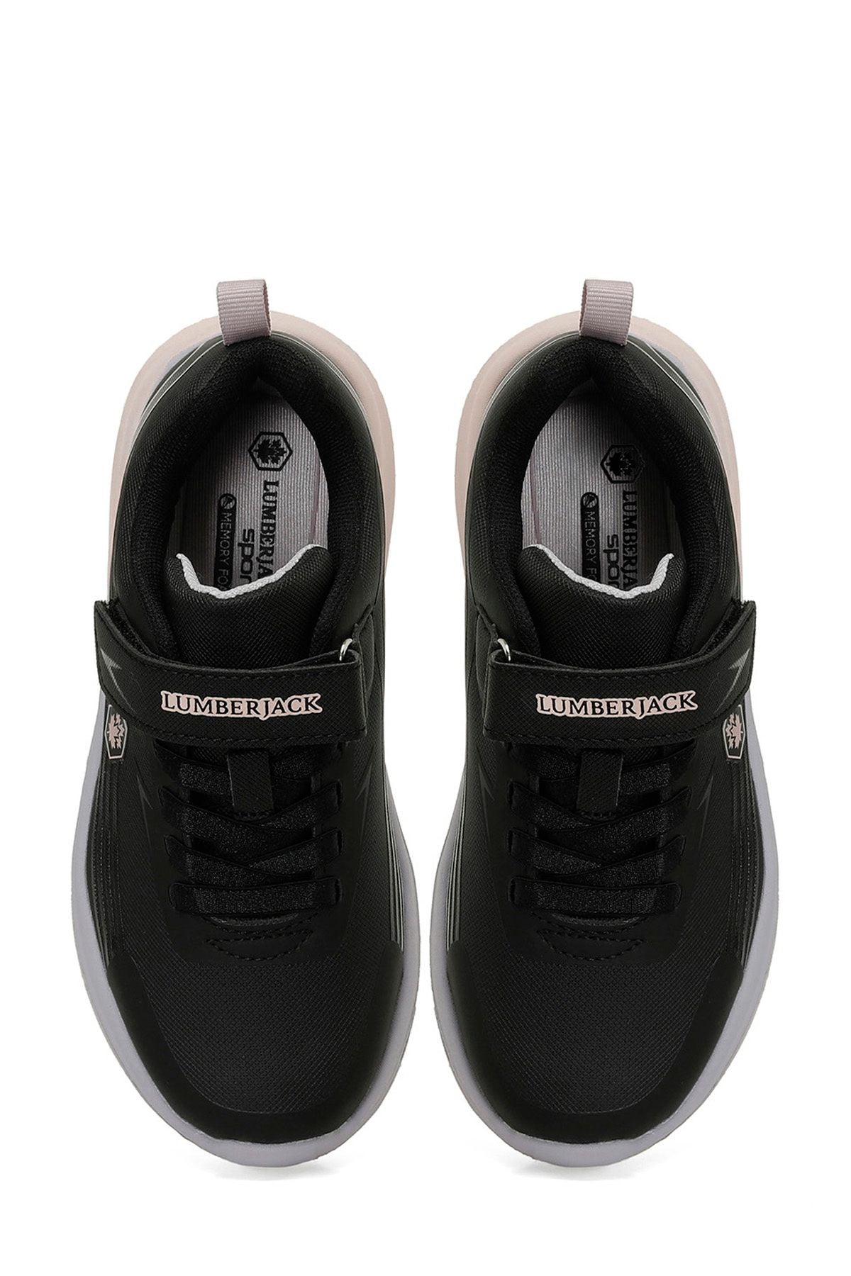 HERMOSA 4PR Black Girls' Sneakers