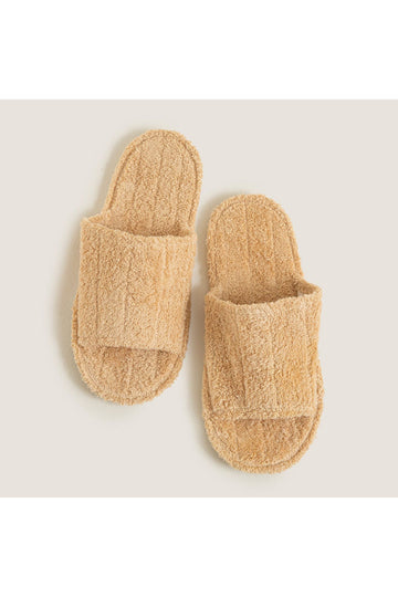 Toffee Towel Bath Slipper Natural