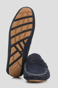 Stroll Suede Loafer Shoes Navy