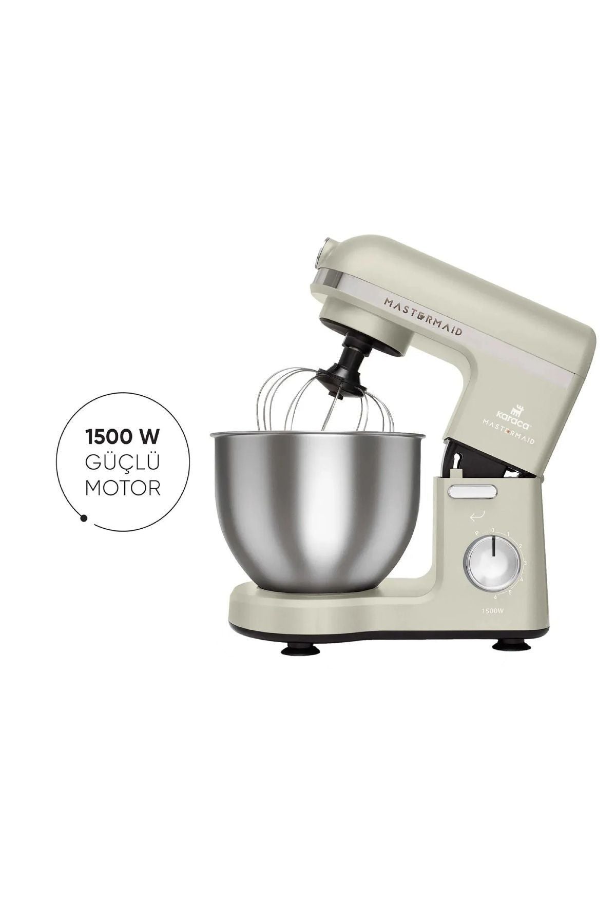 Mastermaid Chef Stand Mixer Soft Cream 1500w 5 Lt