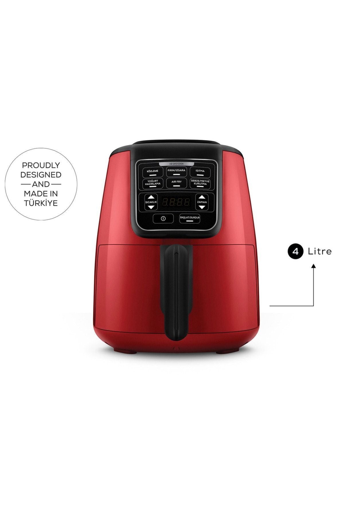 Air Pro Cook Ear XL Airfryer Fryer Ruby 4 Seater