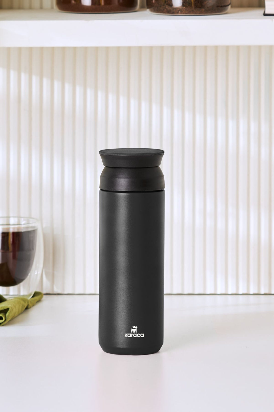 Rainbow Black Stainless Steel Thermos 500ml (KEEP HOT/COLD FOR UP TO 8 HOURS)