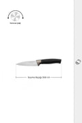 Helios Peeling Knife Black 19 Cm