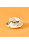 Sicilia Porcelain Tea Cup Set of 2 Green (270 cc)