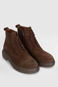 Marvın Men's Leather Boots Camel Hair