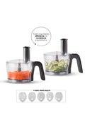 Mastermaid Power Multifunctional 10 in 1 food processor Grey