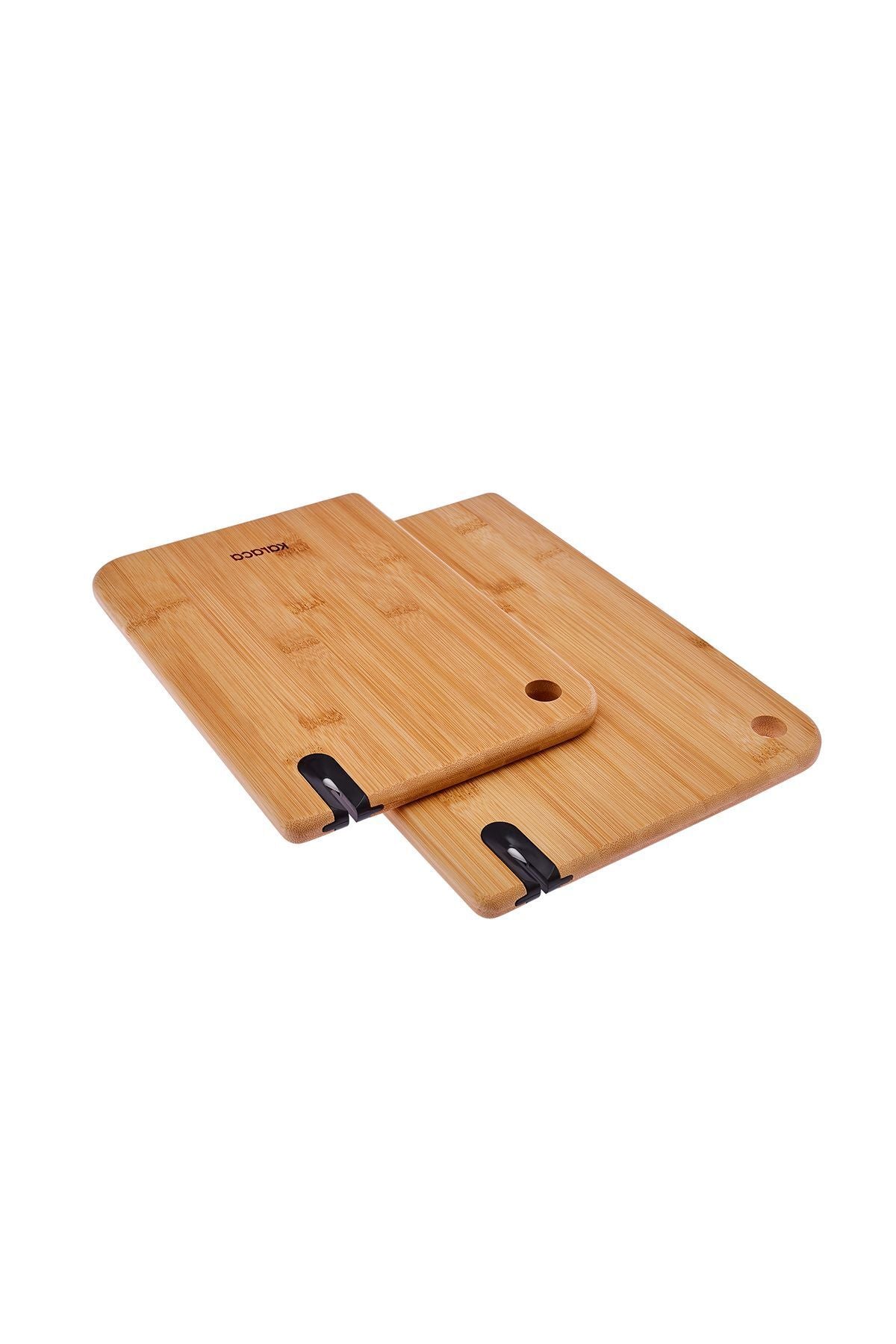 Elis Knife Sharpener 2 Pieces Bamboo Cutting Board 28/33 Cm