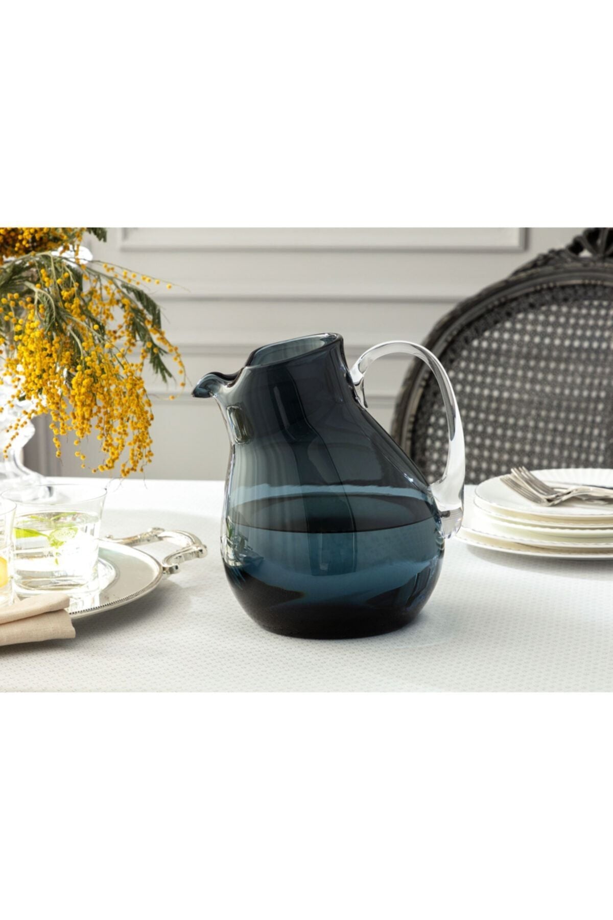 Emeline Handmade Glass Pitcher