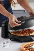 Gastro 10 in 1 Pizza Lahmacun and tandoor Bread Maker Biodiamond Matte Black