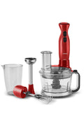 Pro Multimax 6 in 1 Multipurpose Food Processor Red