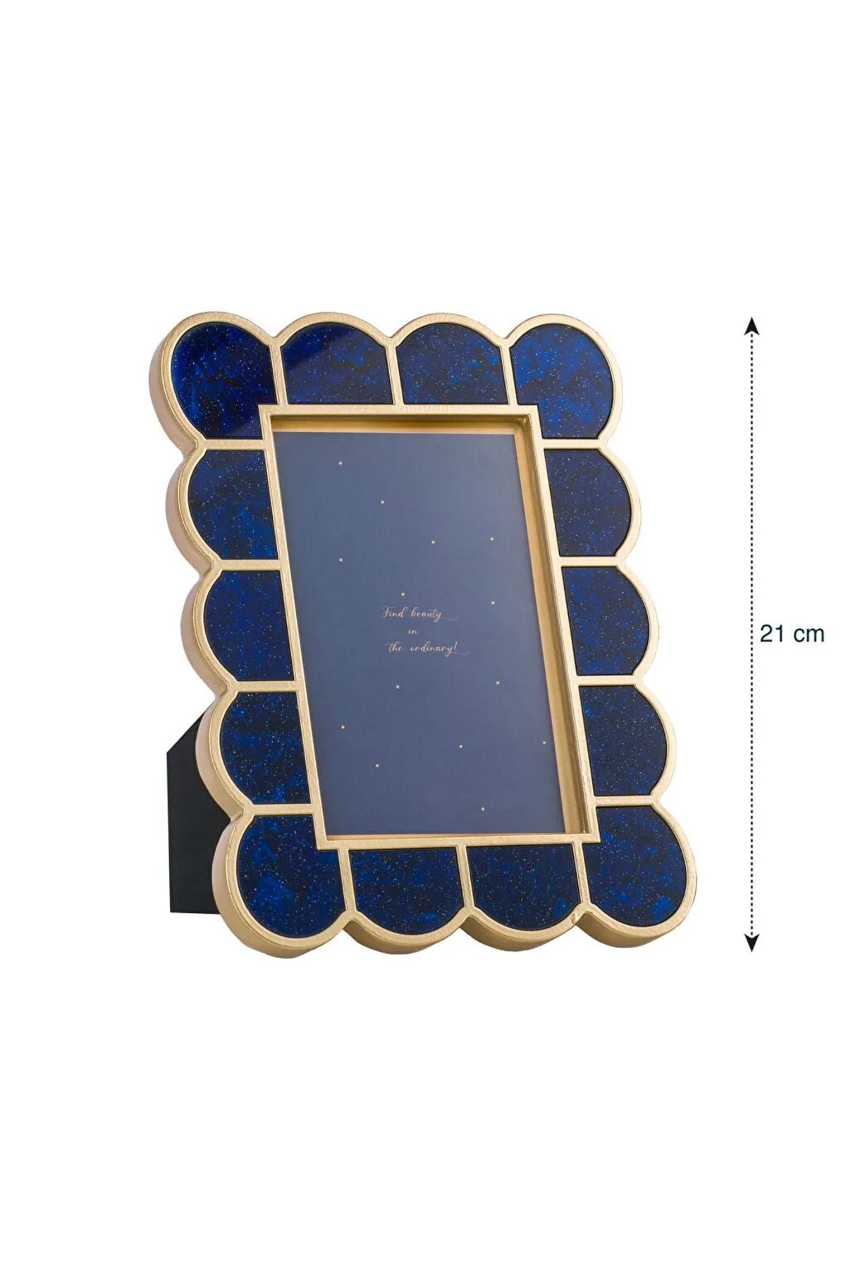 LCW HOME Navy Blue Pedestal Photo Frame 21 Cm T T