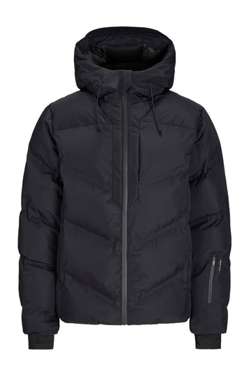 Men's Windproof Hooded Puffer Coat - Slay