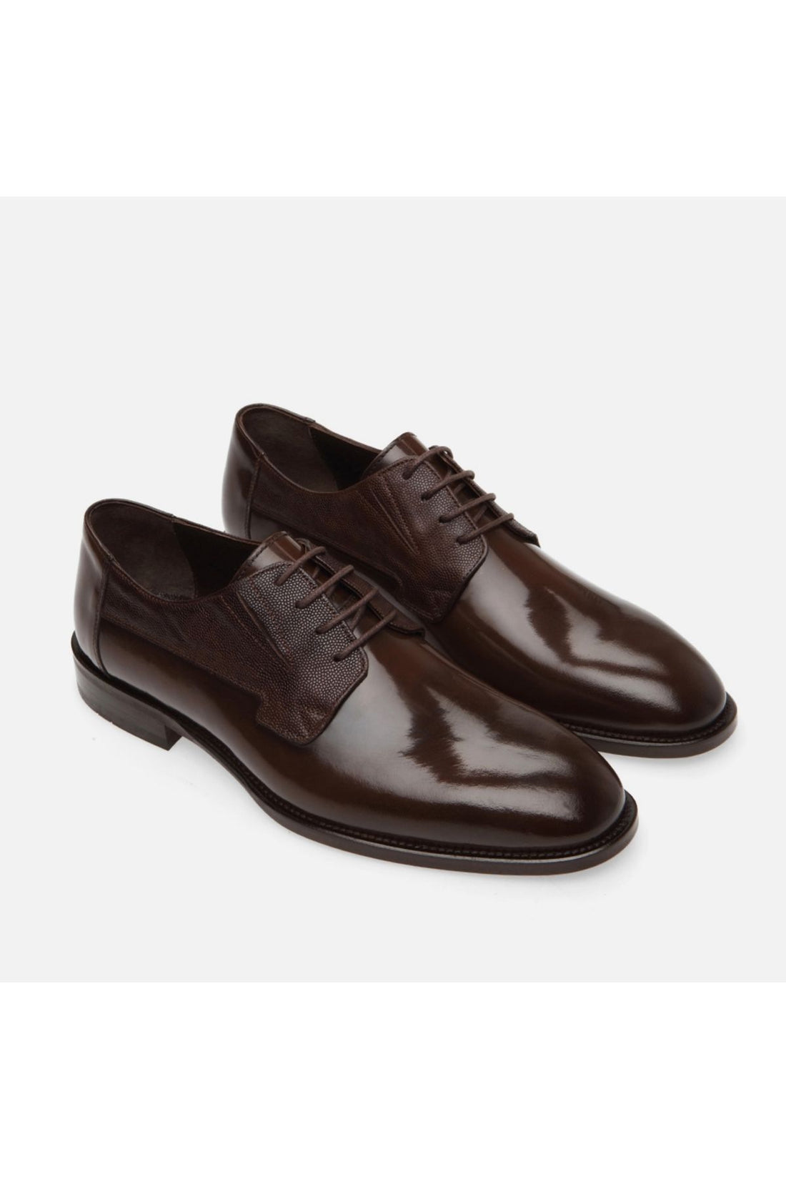 Genuine Leather Walnut Men's Classic Shoes