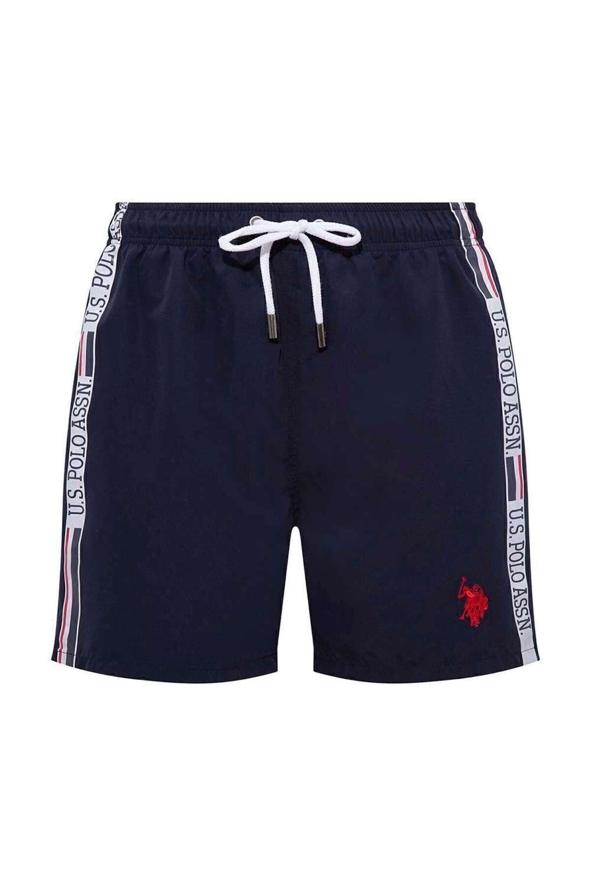 Men's Navy Midsize Marine Shorts 22001