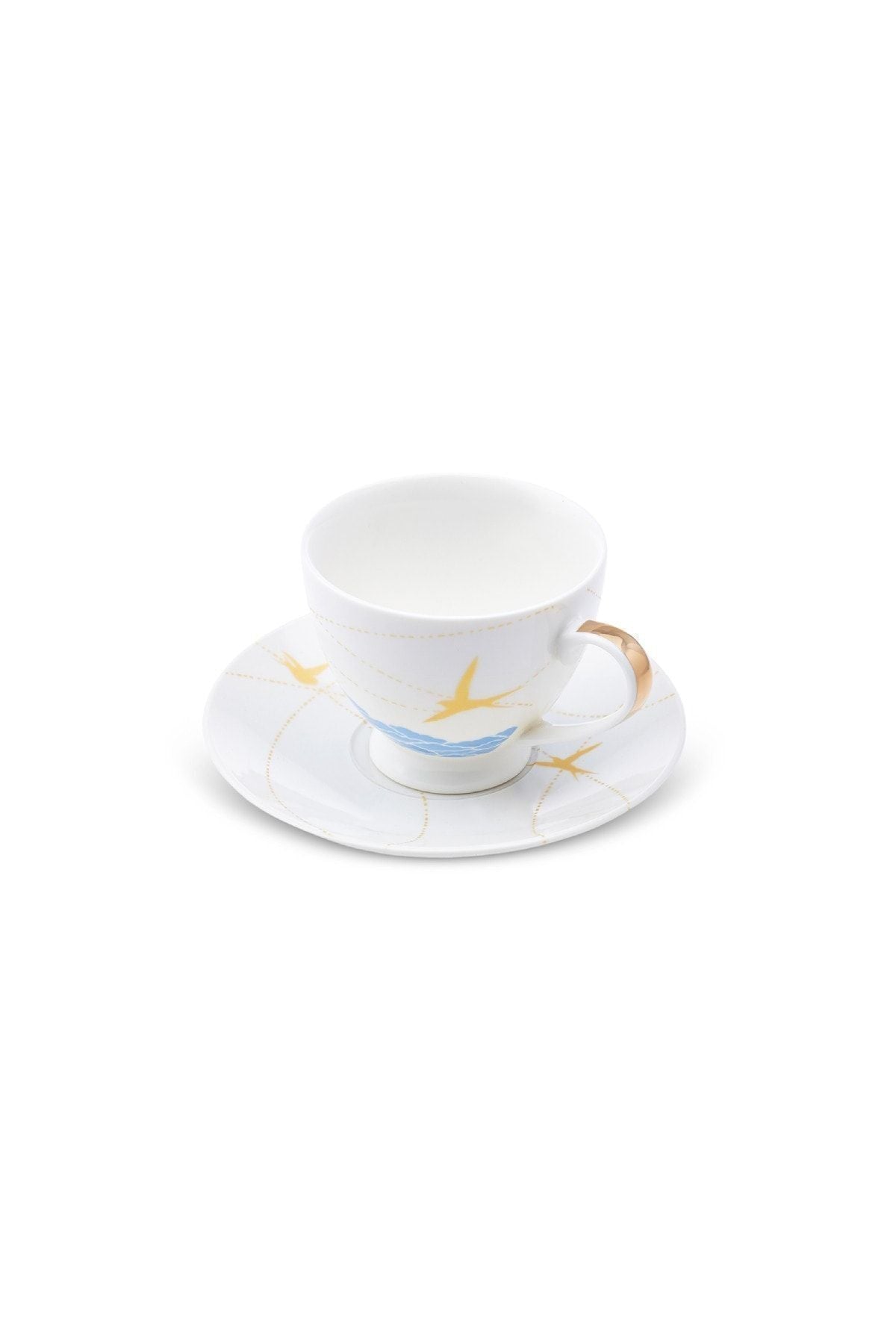 Swallow 2 Person Tea Cup Set 230 Ml