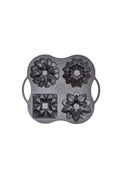 Cake Pro 4 Pcs Anthracite Cast Cake Mold