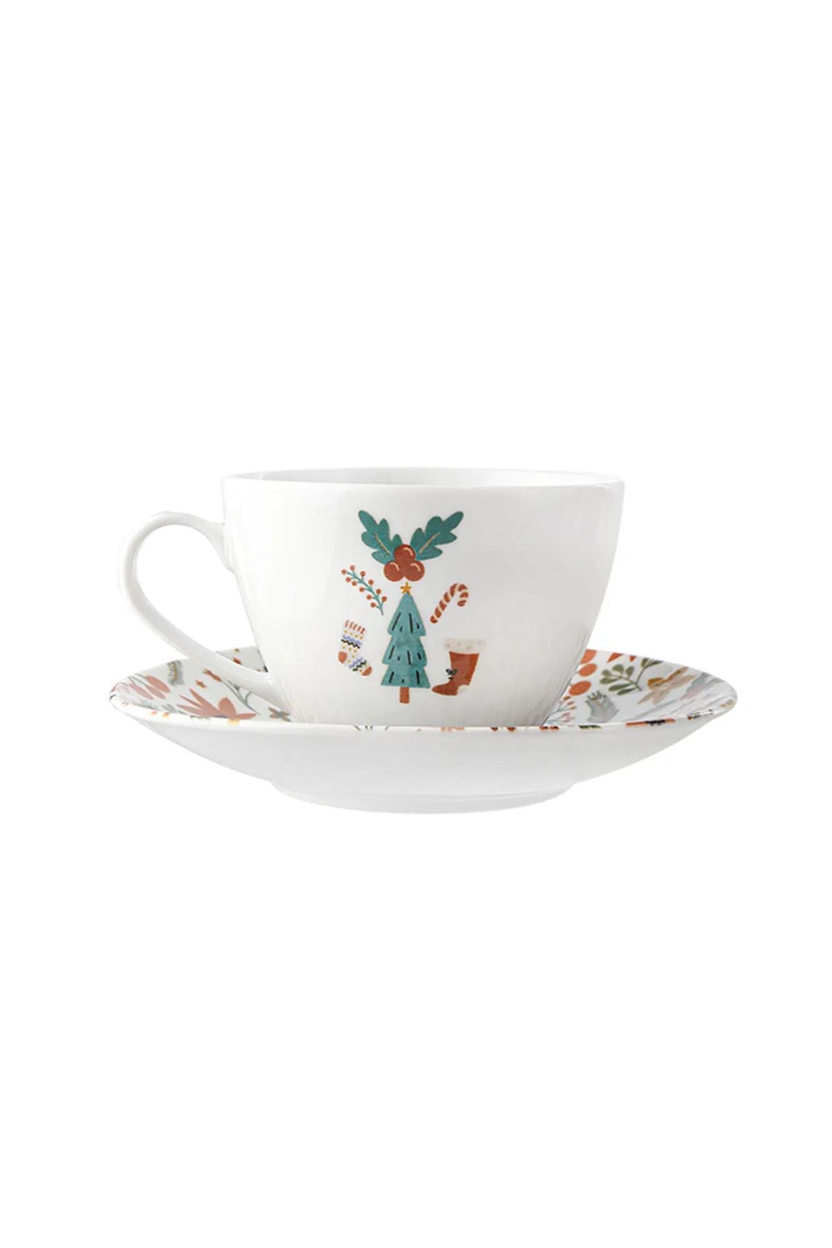 Ruby Whisper Saucer Tea Cup 390cc