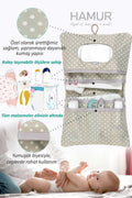 Mom Baby Care Bag Newborn Bottom Opening Changing Organizer Bag Organizer Melis