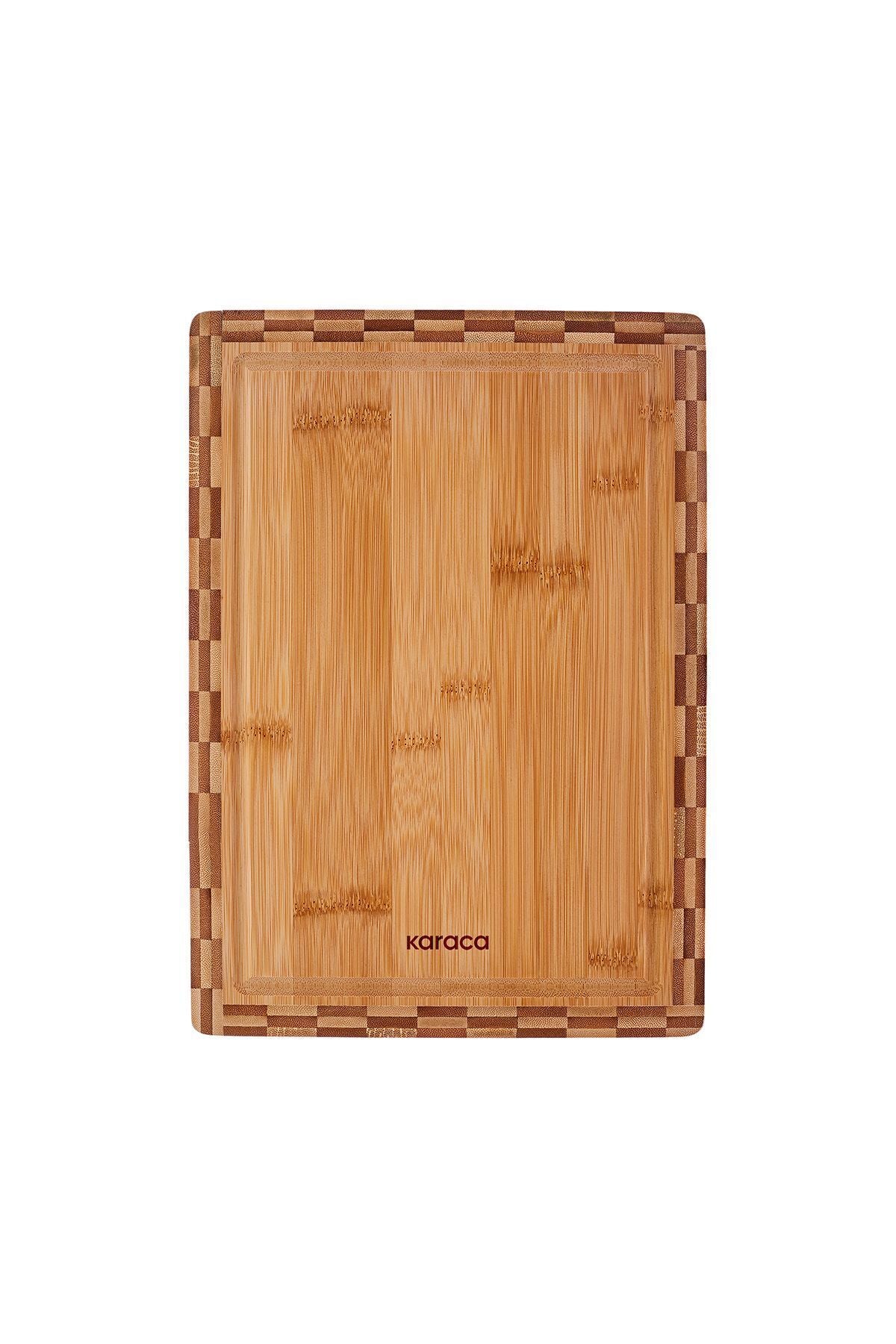 Gazel 2 Pieces Bamboo Cutting Board 28/33 Cm