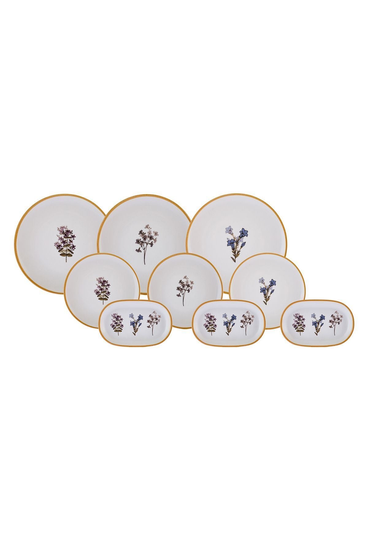 June 18 Piece Breakfast Serving Set for 6 Persons